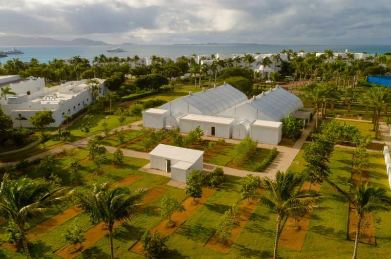 Carribbean Paradise Aurora Anguilla Resort and Golf Club hydroponic farm Carribbean Paradise Aurora Anguilla Resort and Golf Club hydroponic farm