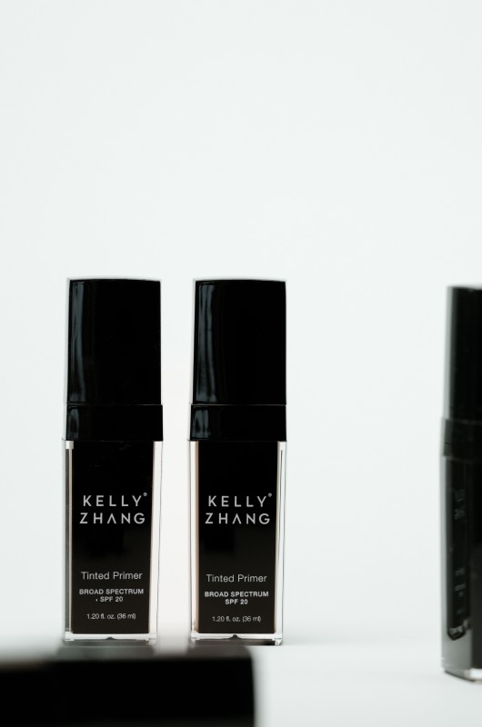 Kelly Zhang 2025 Bridal Makeup Trends Tinted Primer