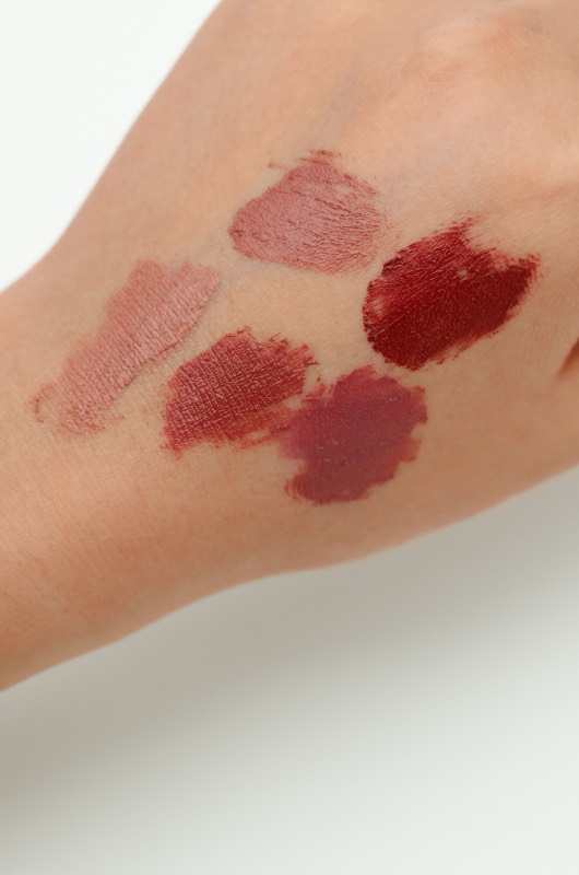 Kelly Zhang Bridal Makeup Trends Lipstick Hand Swatches