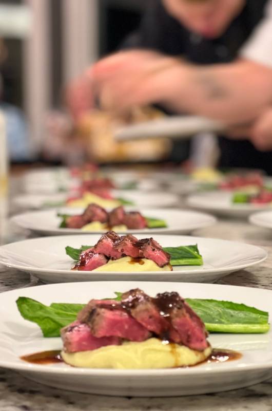 Sustainable Wedding Catering Your Farms To Table meat dish