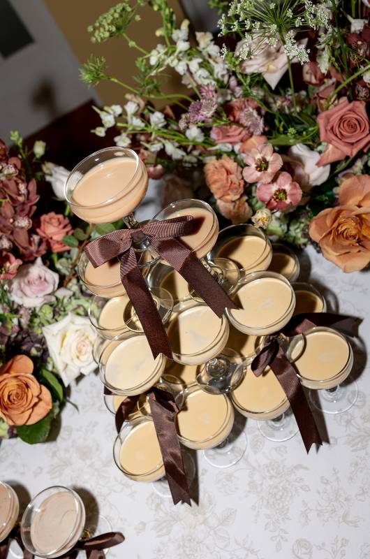 Mocha Mousse & Modern Romance A Wedding Editorial Steeped in Style mocha drink