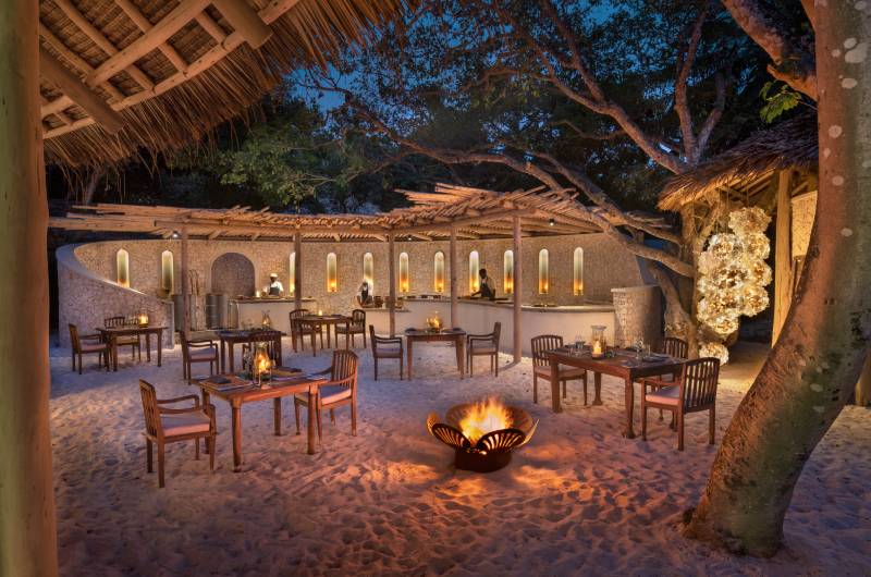 Dreamy Island Getaways Our Favorites from Panama to Greece Zanzibar Mnemba Island Dining Area Dreamy Island Getaways Our Favorites from Panama to Greece Zanzibar Mnemba Island Dining Area