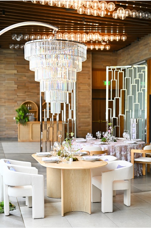 liva and co events wins trendsetter award the styled challenge las vegas hanging chandelier