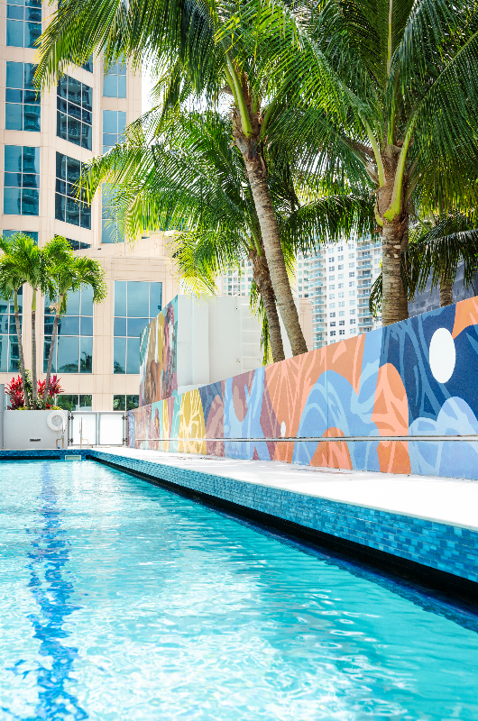 hyatt centric las olas pool angled