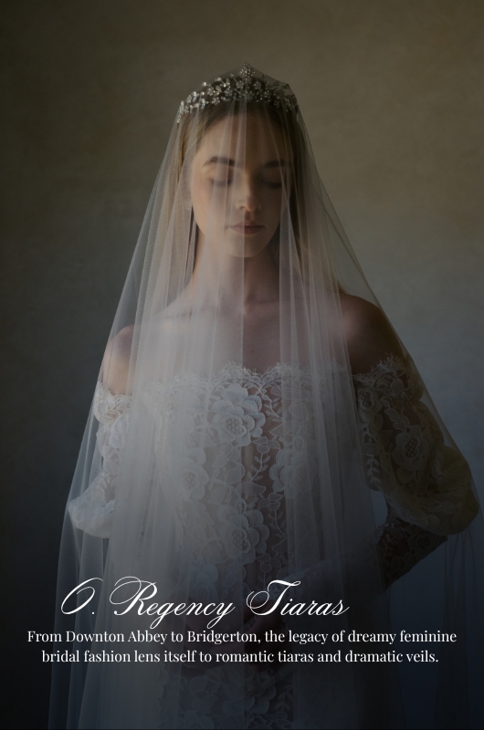 jennifer behr presents the adorned fall 2025 bridal collection tiara