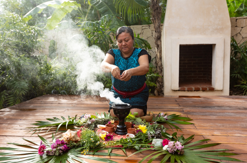 Eco Luxury fairmont mayakoba spa chaman ceremony Eco Luxury fairmont mayakoba spa chaman ceremony
