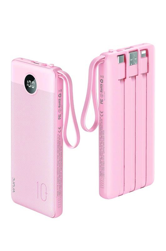 rs Pink Portable Charger