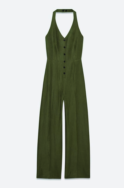 rs Aritzia Olive Jumpsuit