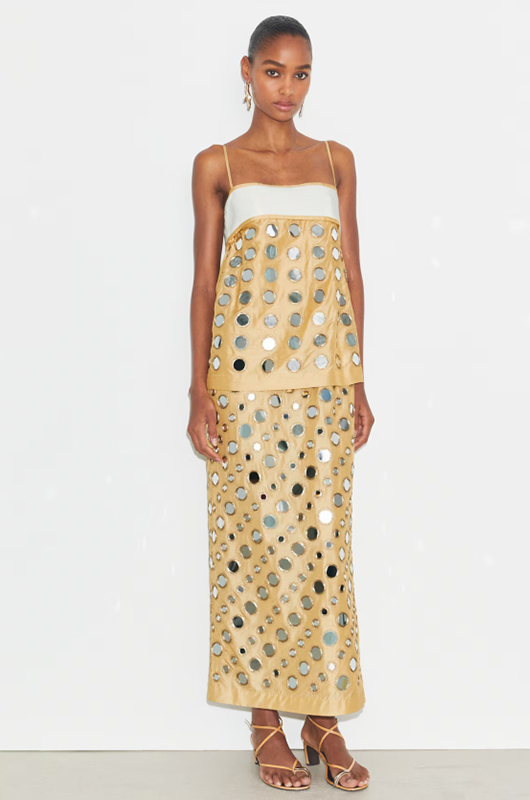 rs Hand Done Mirrorwork Dress