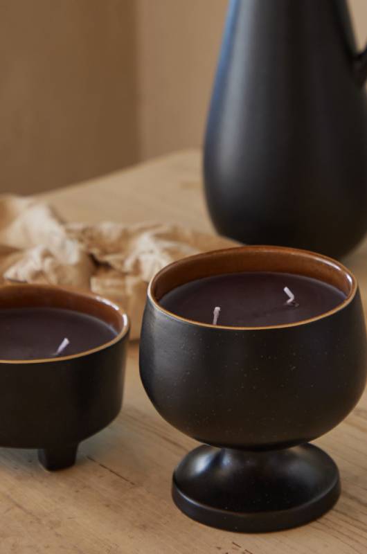 Setting the Table to a Lifetime Together Costa Nova Bridal Registr candles