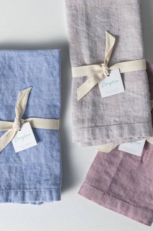 Setting the Table to a Lifetime Together Costa Nova Bridal Registr napkins