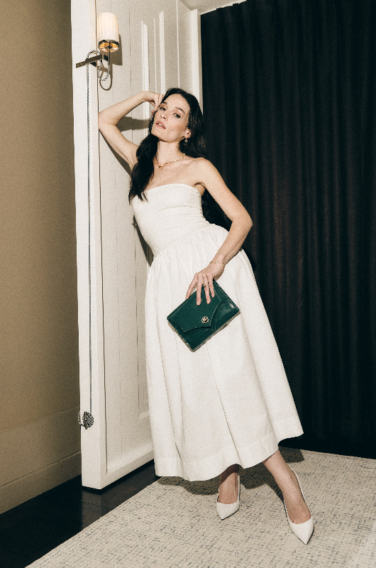 Inside 11 Juillet How This Luxury Brand Is Redefining Modern Craftsmanship the green handbag campaign