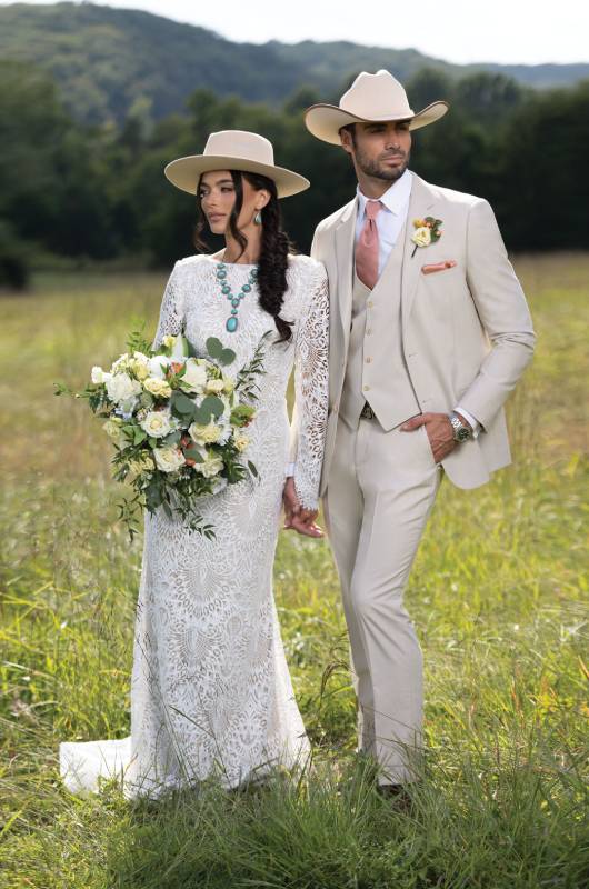 Jims Formalwear Breaking Down the Brand & Mens Wedding Fashion couple